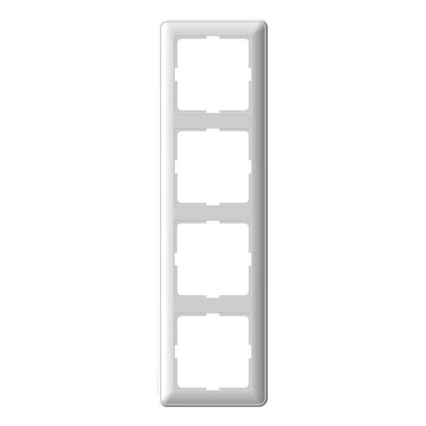 Рамка 4-постовая Schneider Electric W59 белая KD-4-18