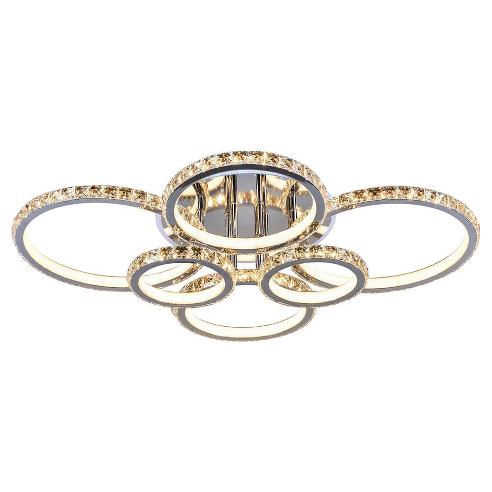 Потолочная светодиодная люстра Profit Light 8052/6 CHR