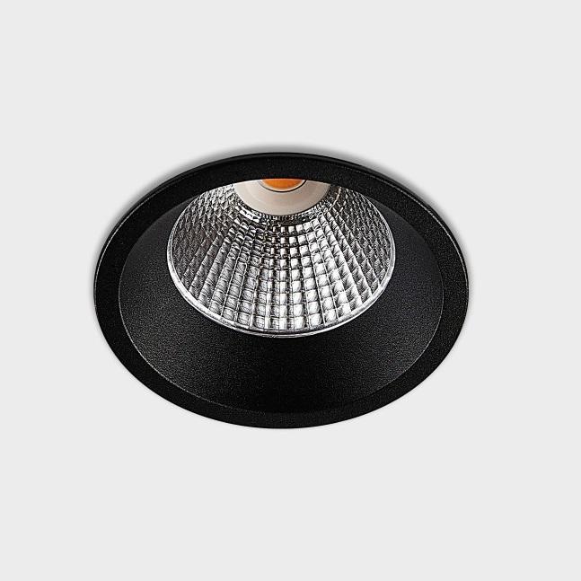 Встраиваемый светодиодный светильник Italline IT08-8035 black 3000K Встраиваемый светодиодный светильник Italline IT08-8035 black 3000K