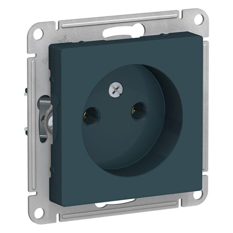 Розетка 2К Schneider Electric AtlasDesign 16A 250V изумруд ATN000841 Розетка 2К Schneider Electric AtlasDesign 16A 250V изумруд ATN000841