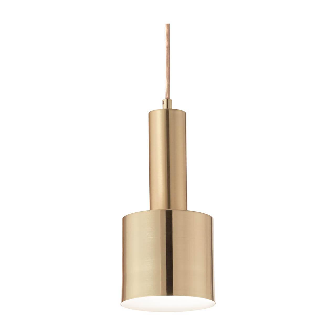 Подвесной светильник Ideal Lux Holly SP1 Ottone Satinato 231570 Подвесной светильник Ideal Lux Holly SP1 Ottone Satinato 231570