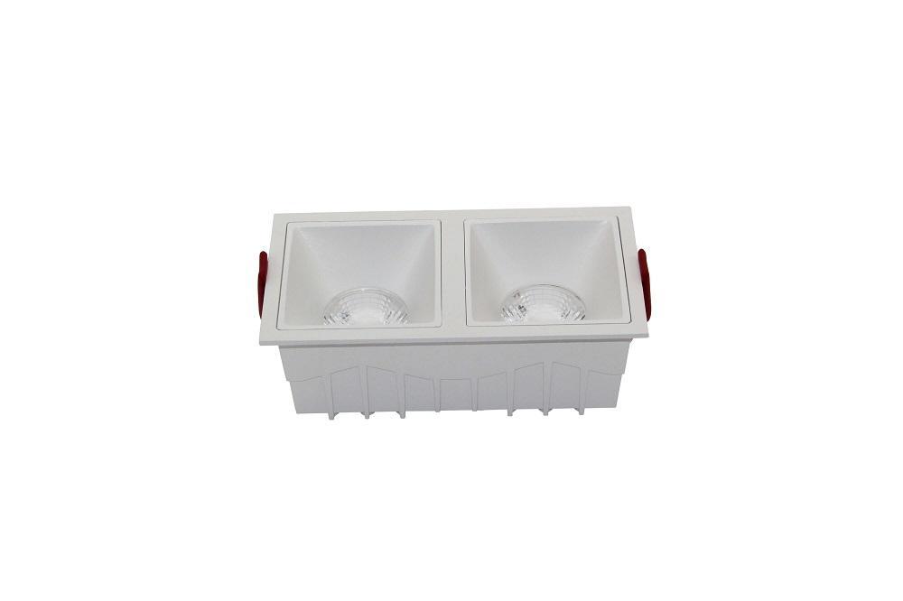 Встраиваемый светильник Maytoni Alfa LED DL043-02-15W3K-D-SQ-W