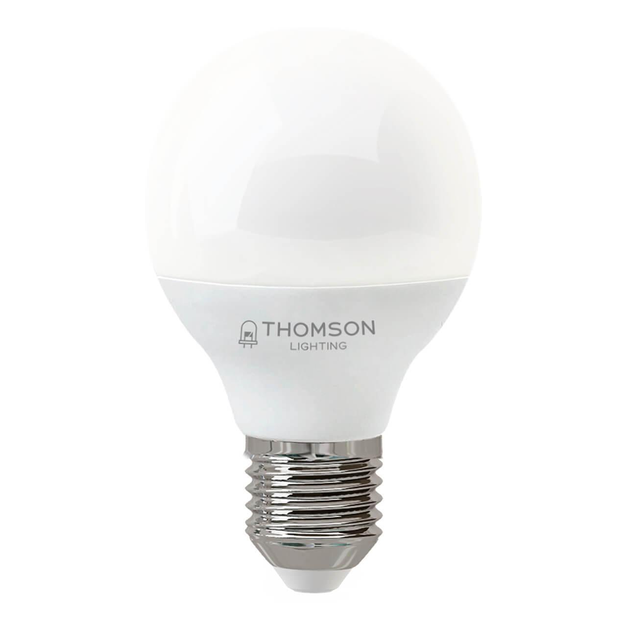 Лампа светодиодная Thomson E27 4W 4000K шар матовая TH-B2362