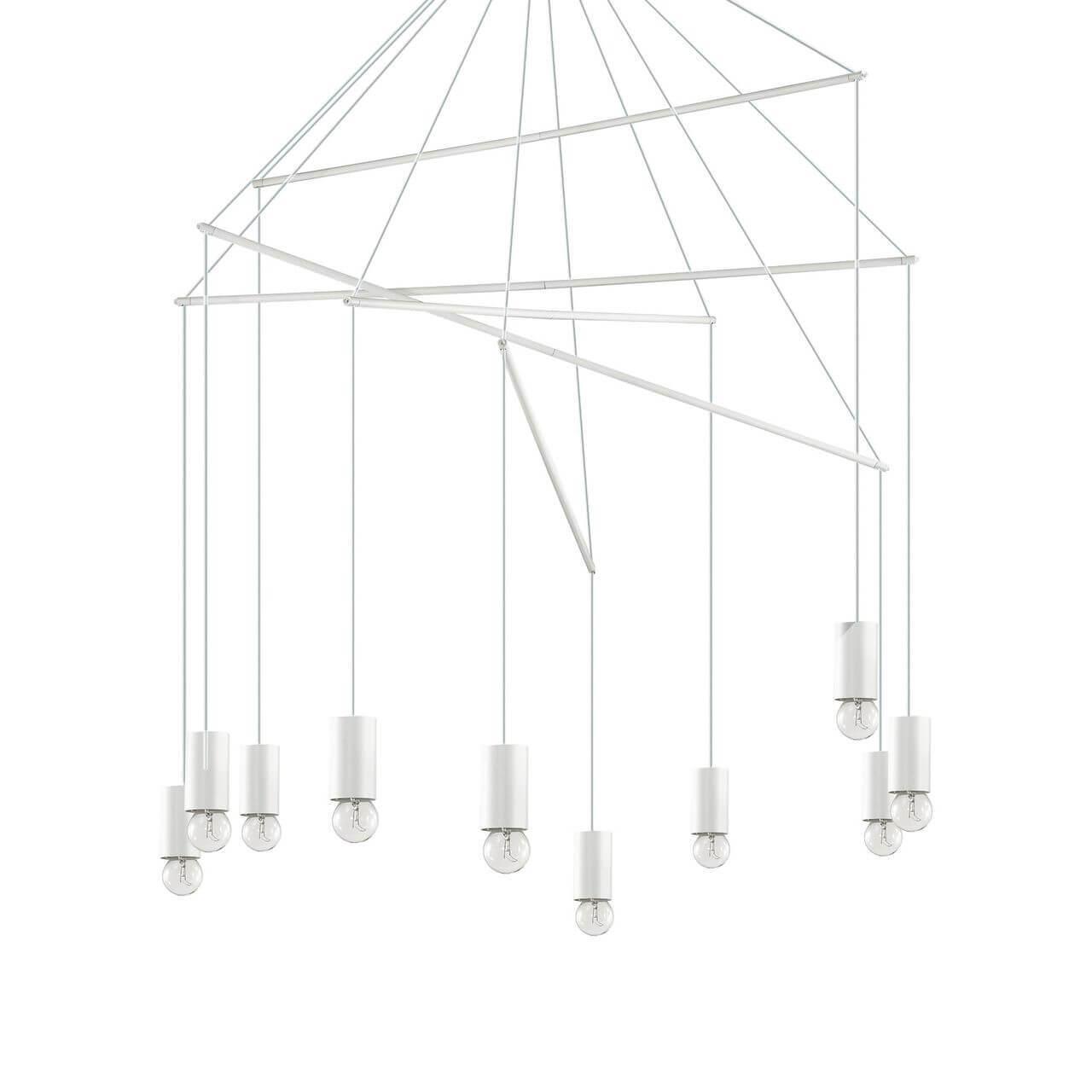 Подвесная люстра Ideal Lux Pop SP10 Bianco 186801