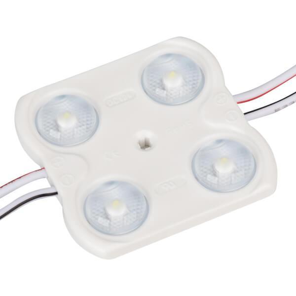 Модуль герметичный CRAFT-2835-4-12V Warm 170deg (45x43mm, 1.6W, IP67) Arlight 029682