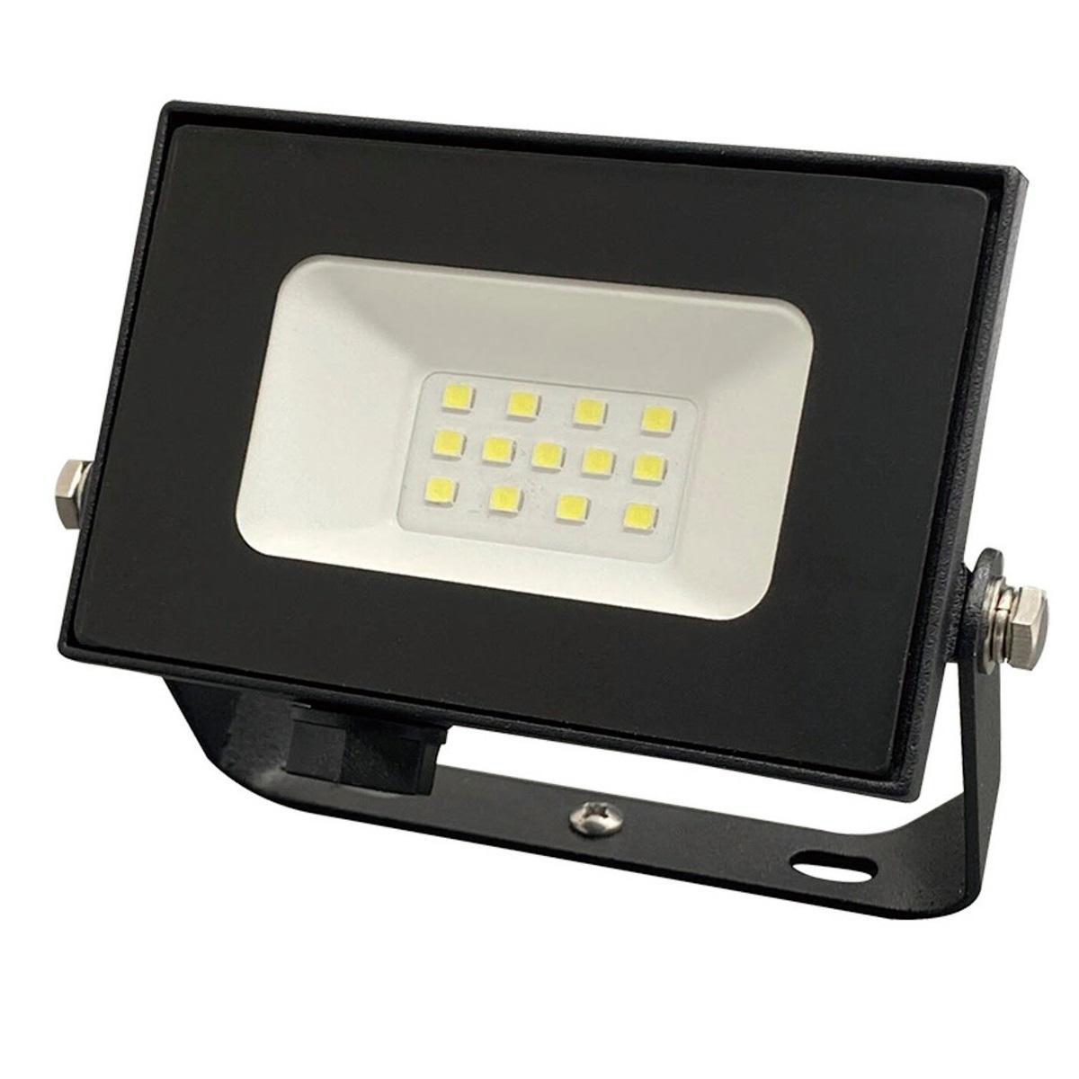 Прожектор светодиодный Tru Energy Power Plus 10W, 6500K, IP65, черный 13010