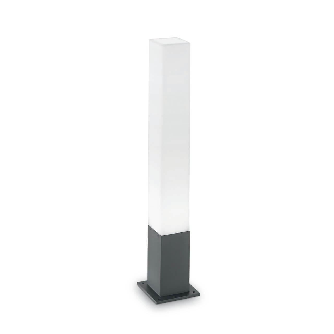 Уличный светильник Ideal Lux Edo Outdoor PT1 Square Antracite 135762 Уличный светильник Ideal Lux Edo Outdoor PT1 Square Antracite 135762