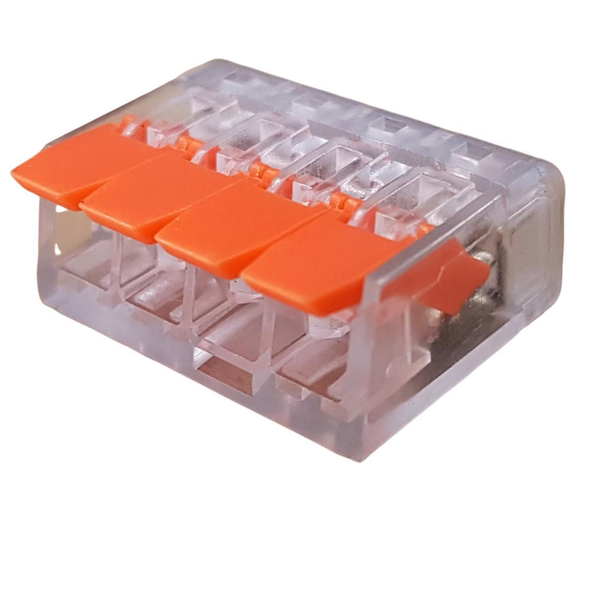 Клемма четырехконтактная с 1 коммутируемой линией (100 шт.) Tru Energy Connect 450V, 32A 23525