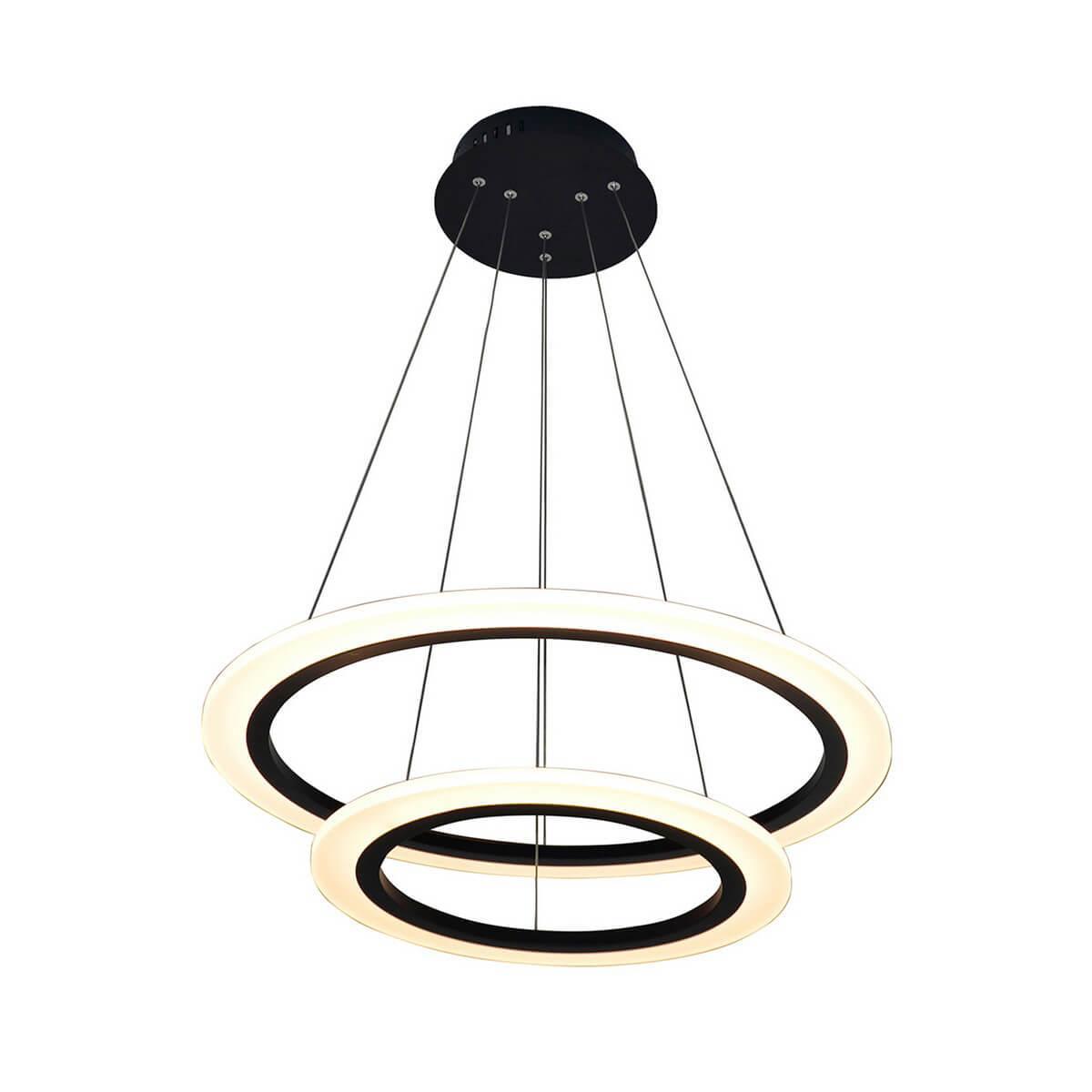 Подвесная светодиодная люстра Zumaline Flat circle L-CD-660-BL