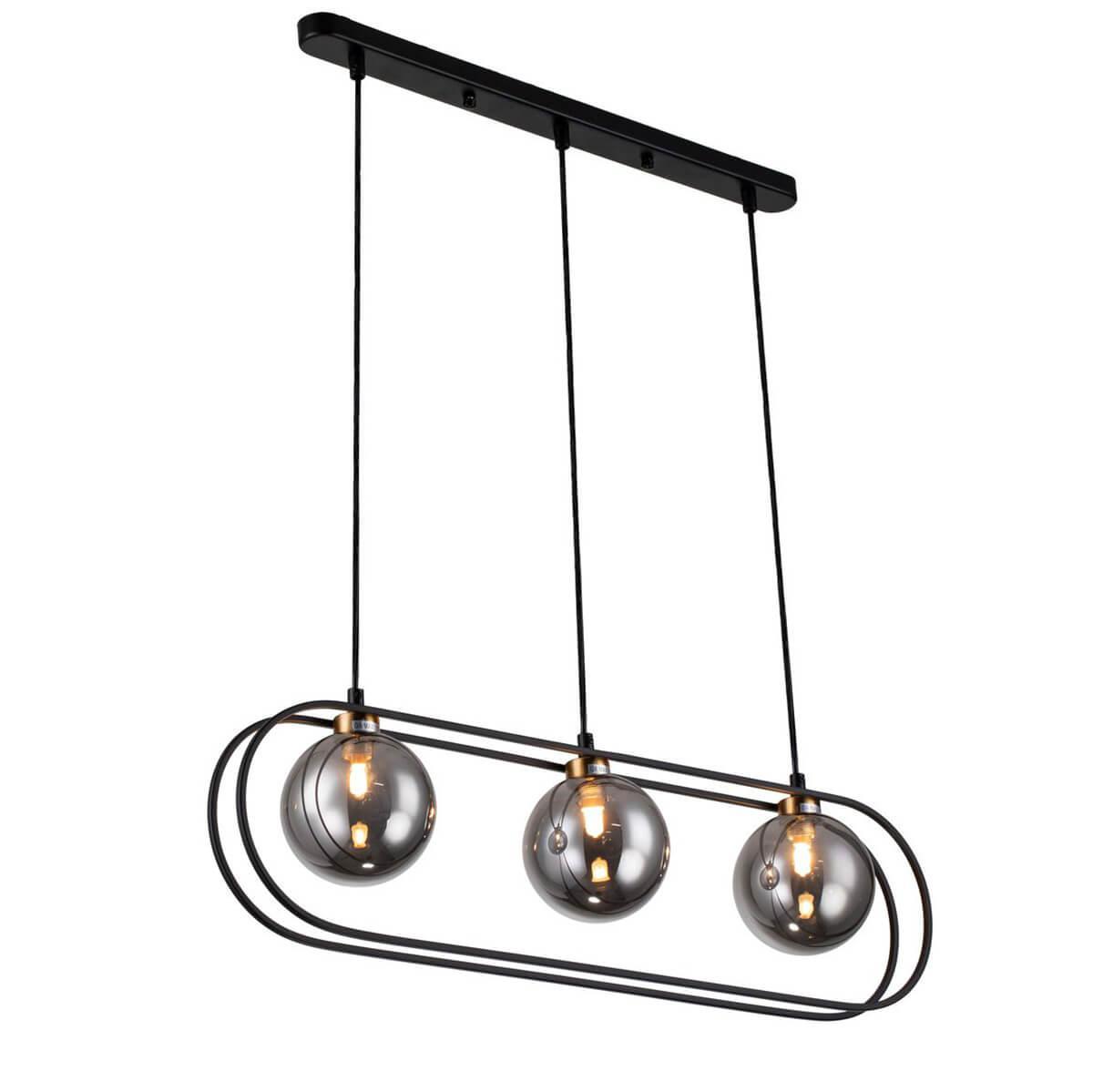 Подвесной светильник Indigo Spazio 11017/3P Black V000162 Подвесной светильник Indigo Spazio 11017/3P Black V000162