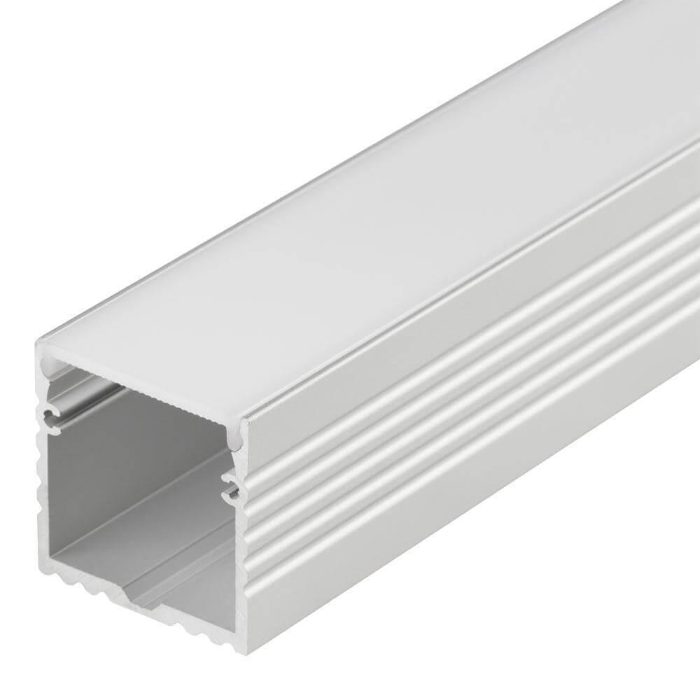 Профиль с рассеивателем Arlight ALU-POWER-W35S-2000 ANOD+FROST 015949