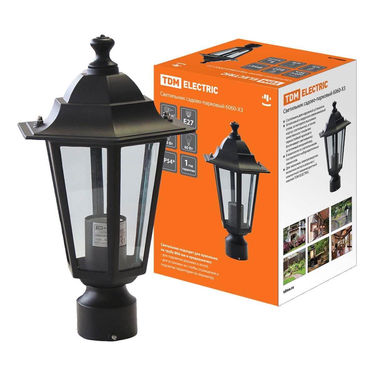 Уличный светильник TDM Electric 6060-03 SQ0330-0003 Уличный светильник TDM Electric 6060-03 SQ0330-0003