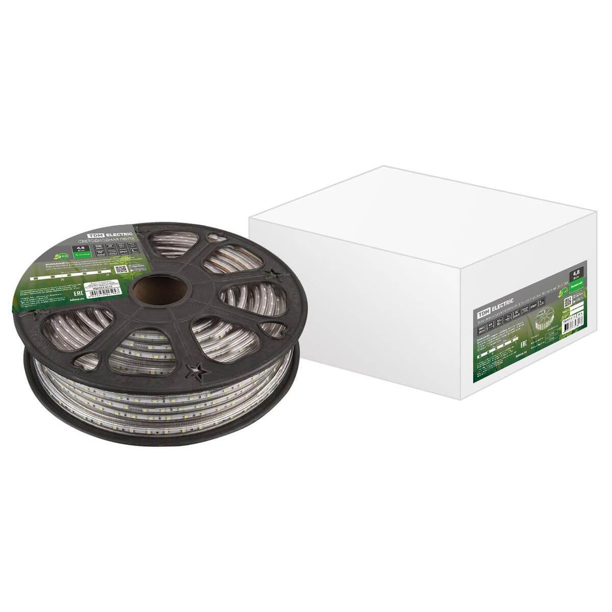 Светодиодная влагозащищенная лента TDM Electric 4,8W/m 60LED/m 2835SMD зеленый 30M SQ0331-0112 Светодиодная влагозащищенная лента TDM Electric 4,8W/m 60LED/m 2835SMD зеленый 30M SQ0331-0112