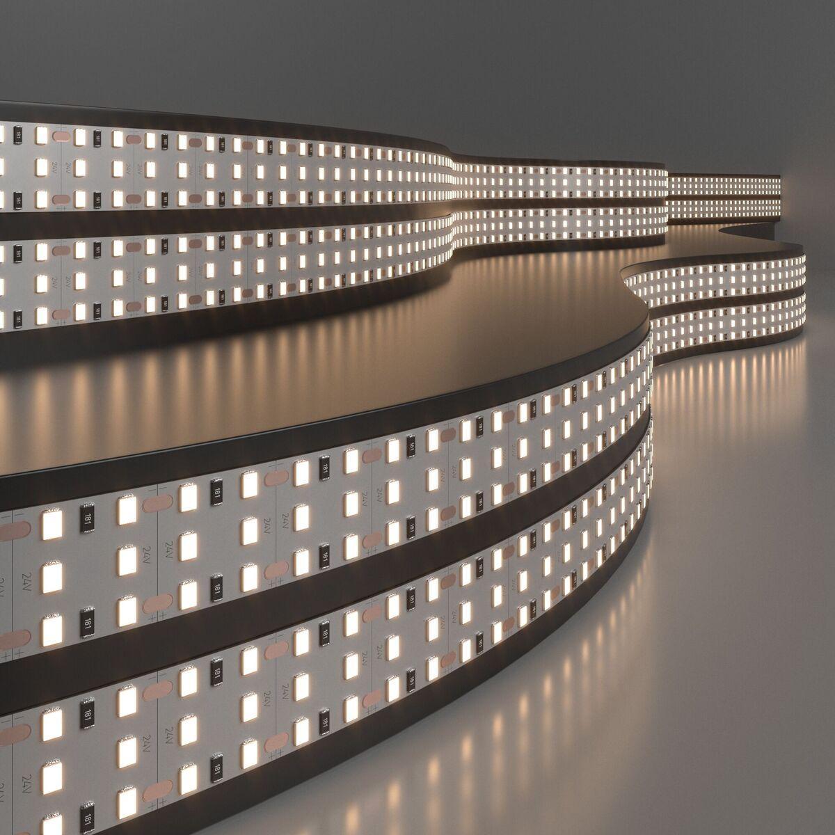 Светодиодная лента Elektrostandard 2835 24V 360Led 26W IP20 теплый белый 5М a062578 Светодиодная лента Elektrostandard 2835 24V 360Led 26W IP20 теплый белый 5М a062578