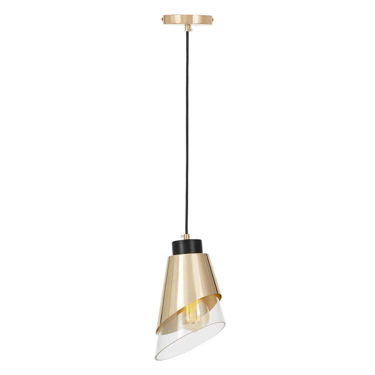 Подвесной светильник Lumina Deco Fabro LDP 7013-1 F.GD+PR Подвесной светильник Lumina Deco Fabro LDP 7013-1 F.GD+PR