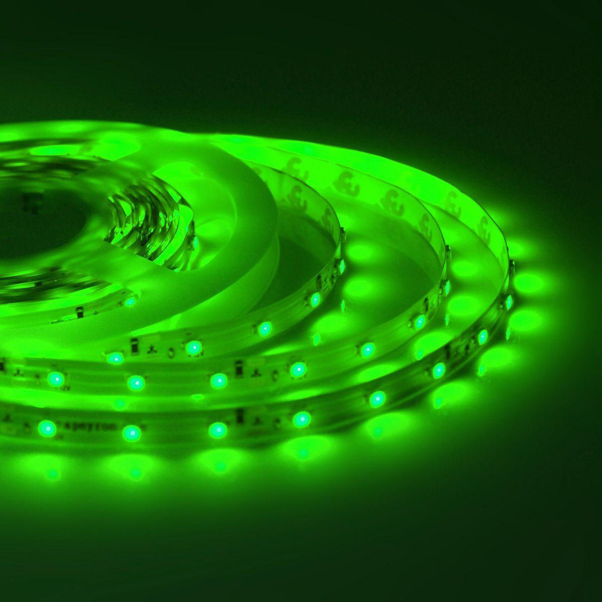 Светодиодная влагозащищенная лента Apeyron 4,8W/m 60LED/m 3528SMD зеленый 5M 00-85 Светодиодная влагозащищенная лента Apeyron 4,8W/m 60LED/m 3528SMD зеленый 5M 00-85