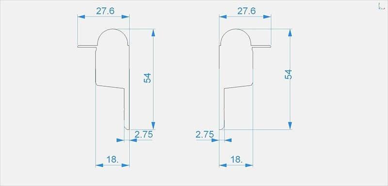 Заглушка Deko-Light End Cap R-EL-03-10 Set 2 pcs 979710