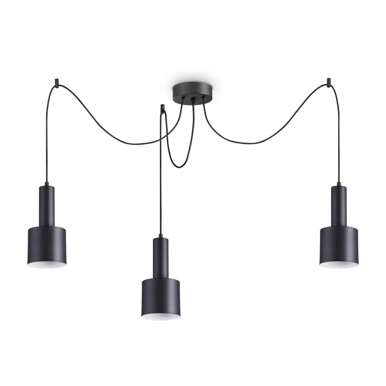 Подвесная люстра Ideal Lux Holly SP3 Nero 231594 Подвесная люстра Ideal Lux Holly SP3 Nero 231594