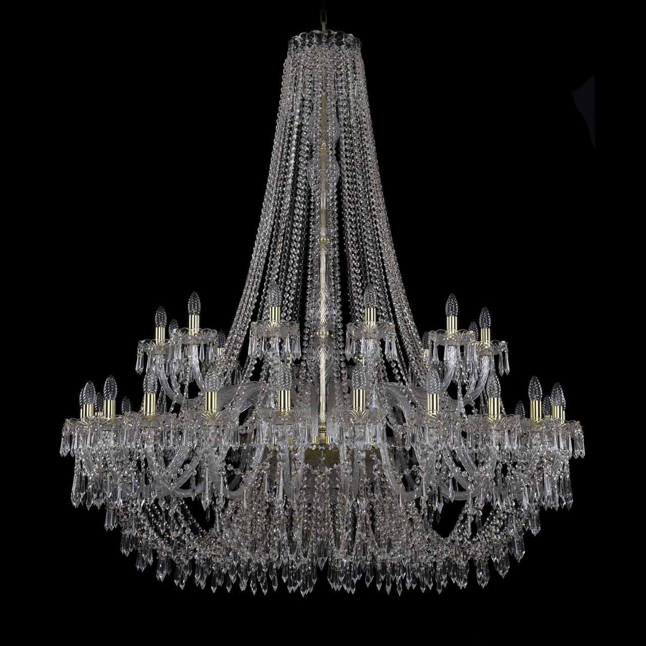 Подвесная люстра Bohemia Ivele 1403/24+12/530/h-160 G Подвесная люстра Bohemia Ivele 1403/24+12/530/h-160 G