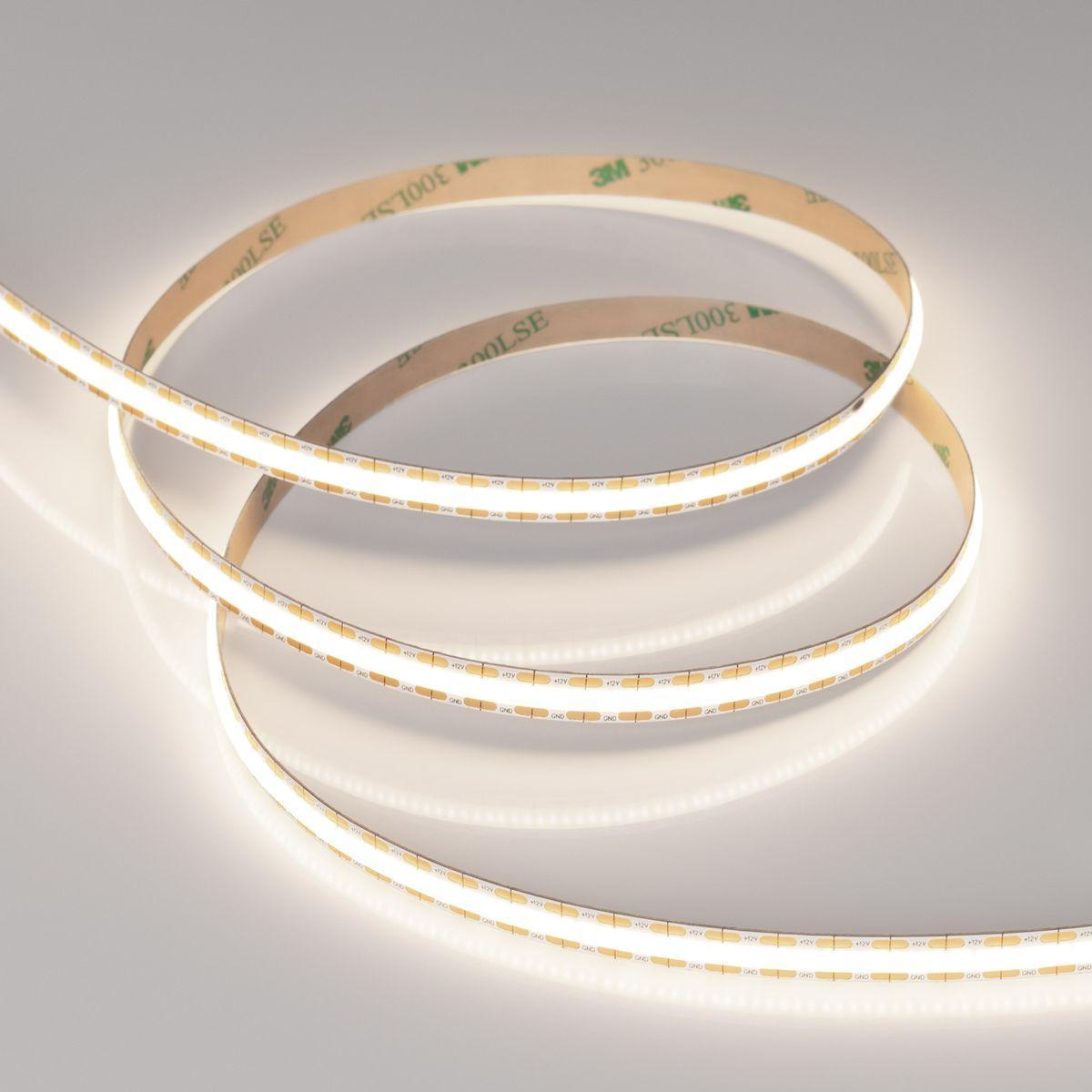 Светодиодная лента Arlight 11W/m 528Led/m CSP дневной белый 5M COB-X528-8mm 12V Day4000 037858 Светодиодная лента Arlight 11W/m 528Led/m CSP дневной белый 5M COB-X528-8mm 12V Day4000 037858