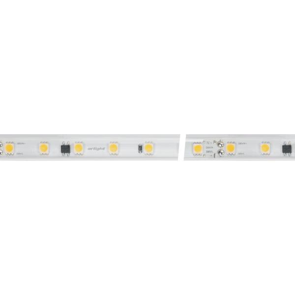 Светодиодная влагозащищенная лента Arlight 8W/m 54LED/m 5060SMD теплый белый 50M 027059(2) Светодиодная влагозащищенная лента Arlight 8W/m 54LED/m 5060SMD теплый белый 50M 027059(2)