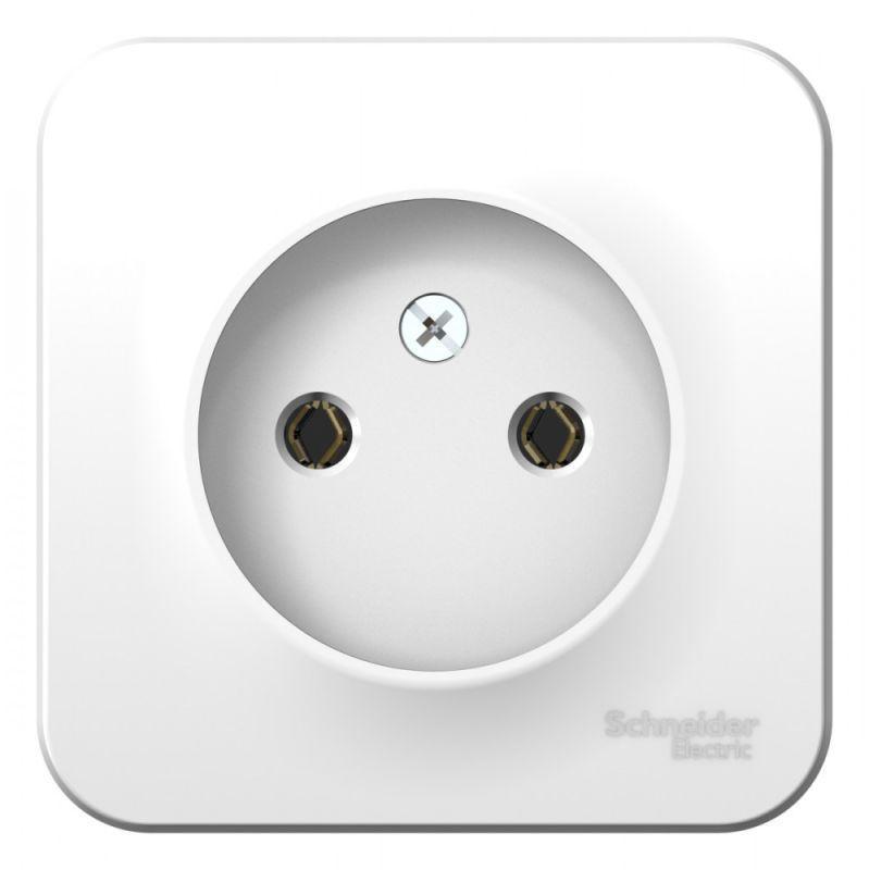 Розетка 2К Schneider Electric Blanca 16A 250V белая BLNRA000101 Розетка 2К Schneider Electric Blanca 16A 250V белая BLNRA000101