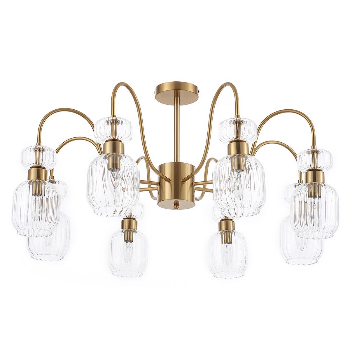 Потолочная люстра Escada Gloss 1141/8PL Clear Потолочная люстра Escada Gloss 1141/8PL Clear