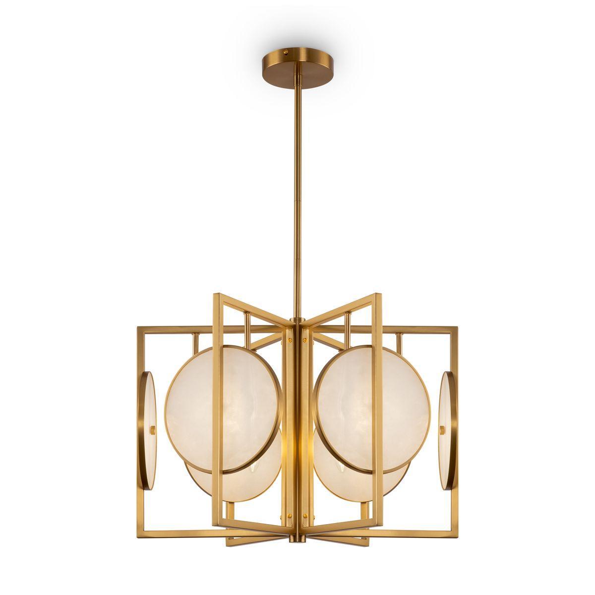 Подвесная люстра Maytoni Marmo MOD099PL-06G