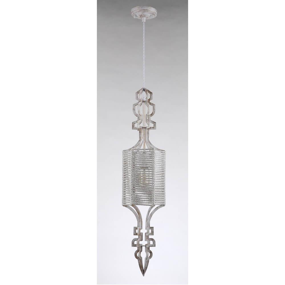 Подвесной светильник Crystal Lux Prima SP1 B White-Gold/White