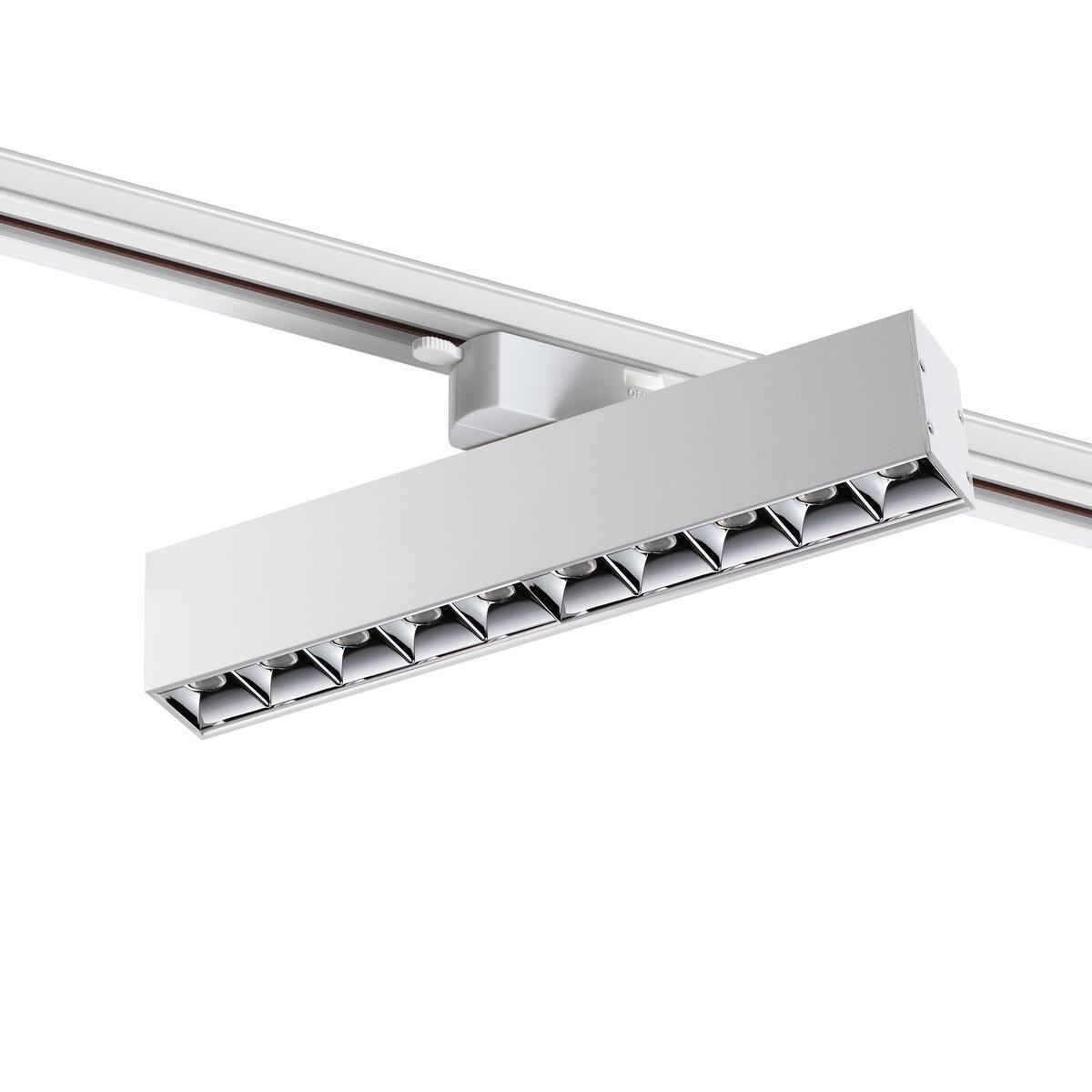 Трековый однофазный светодиодный светильник Novotech Port Iter 358858 Трековый однофазный светодиодный светильник Novotech Port Iter 358858