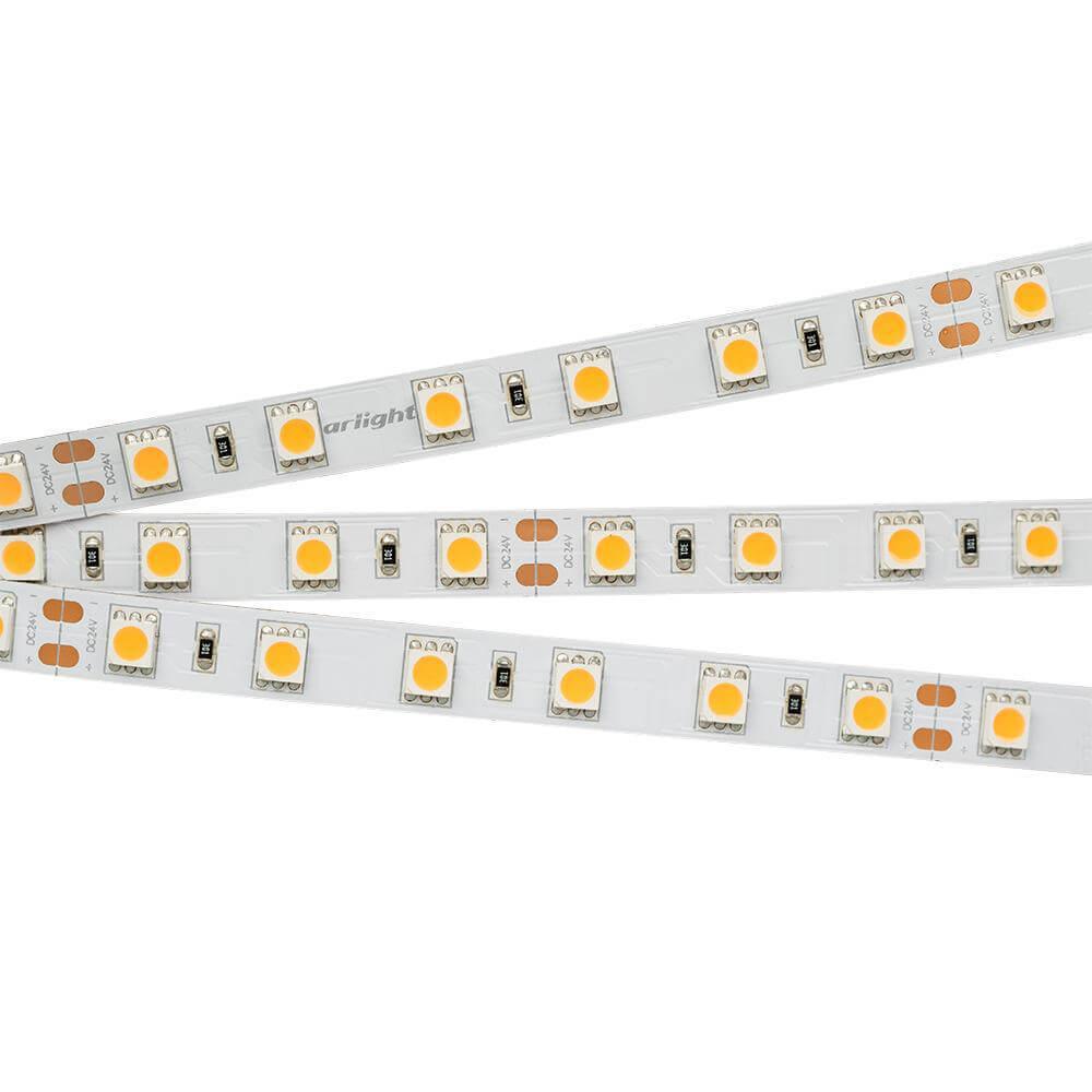 Светодиодная лента Arlight 14,4W/m 60LED/m 5060SMD теплый белый 5M 018099