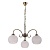 Подвесная люстра Arte Lamp A9317LM-3AB