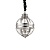 Подвесной светильник Ideal Lux World SP3 Cromo 156323