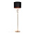 Торшер Lumina Deco Milari LDF 5530 F.GD+BK