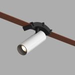 Трековый однофазный светильник Denkirs Belty Spot DK5547-BW+BK