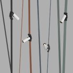 Трековый однофазный светильник Denkirs Belty Spot DK5547-BW+BK