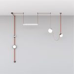 Трековый однофазный светильник Denkirs Belty Orb DK5551-BK