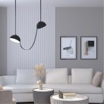 Трековый однофазный светильник Denkirs Belty Flow DK5561-BK