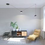 Трековый однофазный светильник Denkirs Belty Flow DK5561-BK