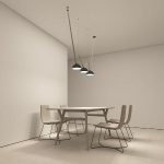 Трековый однофазный светильник Denkirs Belty Flow DK5561-BK