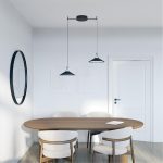 Трековый однофазный светильник Denkirs Belty Flow DK5565-BK