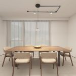 Трековый однофазный светильник Denkirs Belty Flow DK5565-WH+BK