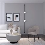 Трековый однофазный светильник Denkirs Belty Flow DK5567-BK