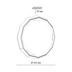Настенно-потолочный светильник Sonex Color Vaxin 7671/DL