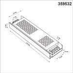 Драйвер Novotech Drive Glat IP20 400W 48V 359532