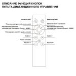Пульт ДУ (2.4G) Novotech Pult Flum 359640