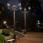 Парковый светильник Reluce 00867-0.7-003SL 2.0M BKG