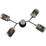 Люстра на штанге Reluce 01405-3.3-04B BK+CR