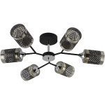 Люстра на штанге Reluce 01405-3.3-06B BK+CR