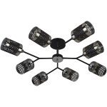 Люстра на штанге Reluce 01405-3.3-08B BK+CR